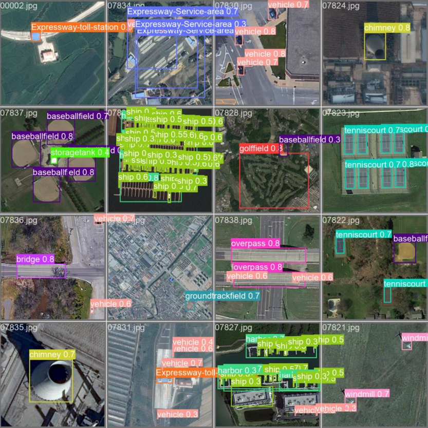 Object detection from DIOR dataset with YOLOv5 and YOLOv8